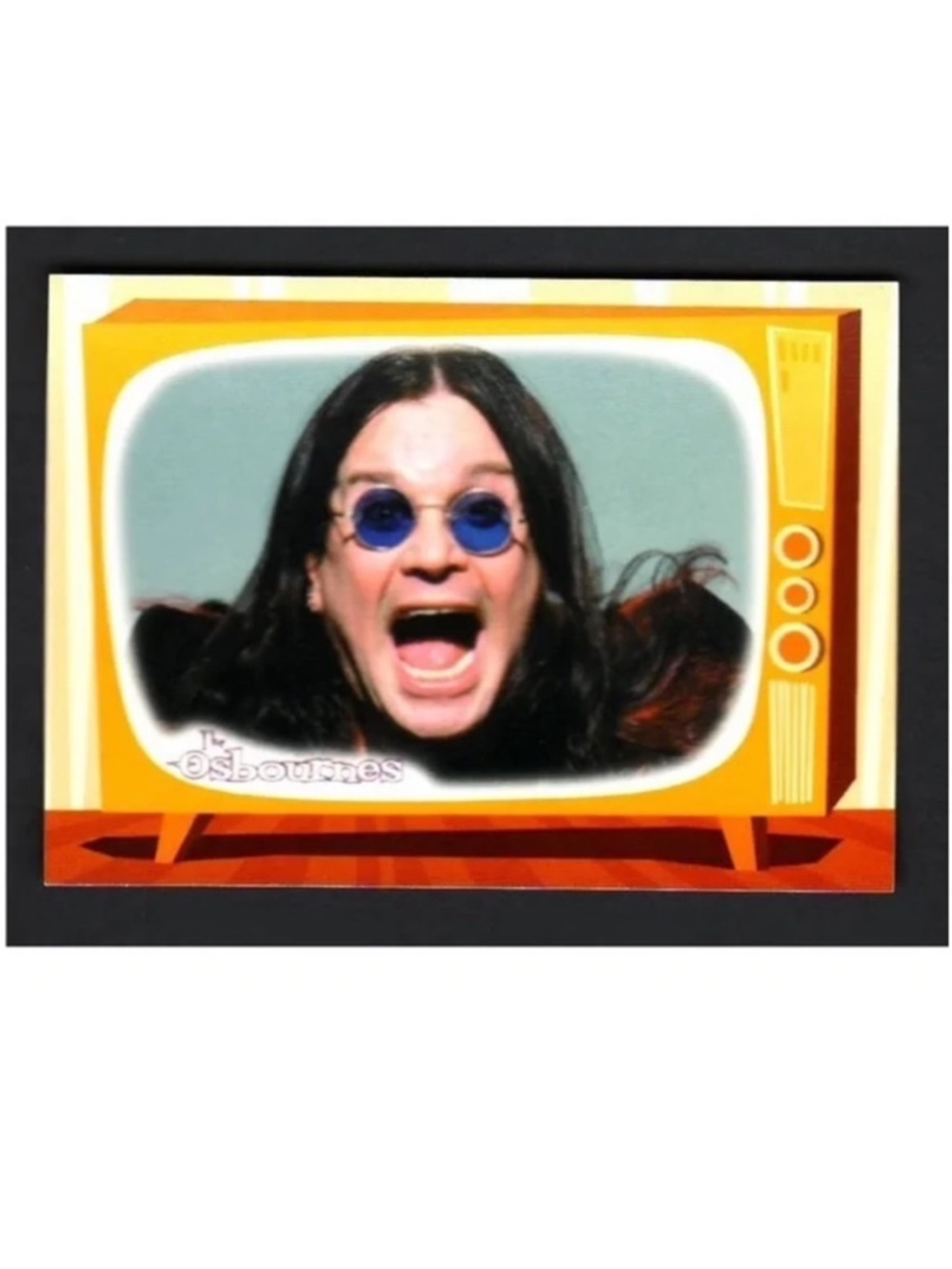 Ozzy Osborne Black Sabbath The Osbornes Show 2002 Rock Music Cards